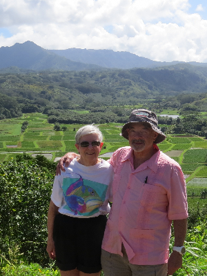 Donald and Sheila in Hawaii